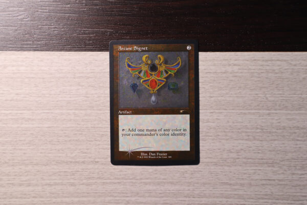 Arcane Signet SLD #589 SLD etched foil