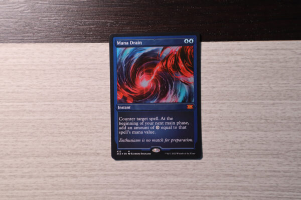 Mana Drain #432 2X2 etched foil