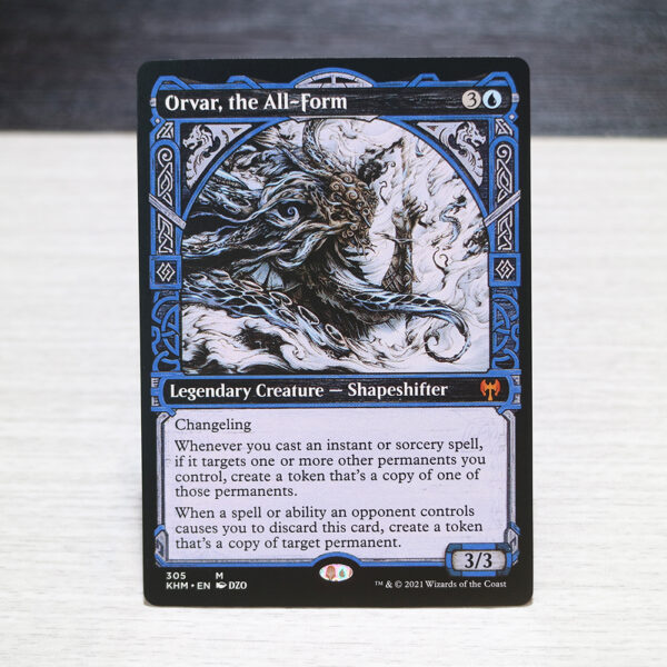 Orvar, the All-Form special art Kaldheim (KHM) hologram