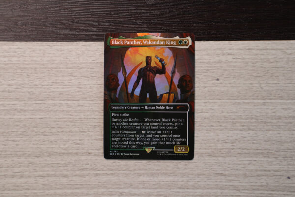 Black Panther, Wakandan King #1747 SLD foil