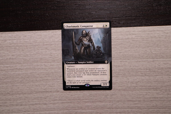 Charismatic Conqueror #38 The Lost Caverns of Ixalan Commander (LCC) hologram