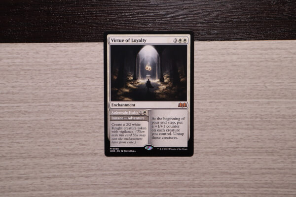 Virtue of Loyalty #38 Wilds of Eldraine (WOE) hologram