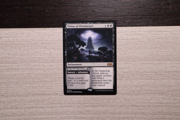 Virtue of Persistence #115 Wilds of Eldraine (WOE) hologram