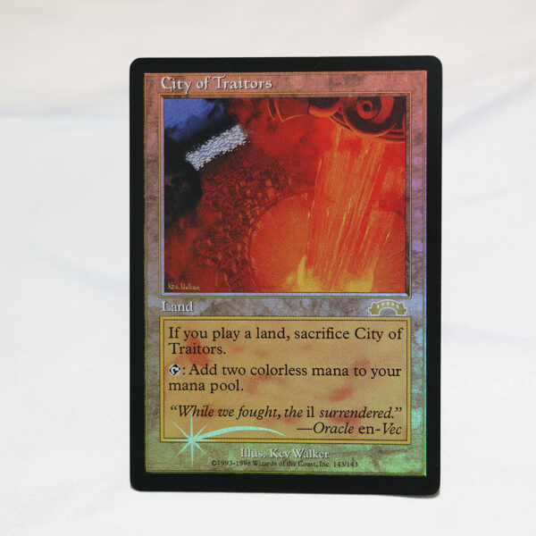 City of Traitors EXO Exodus foil