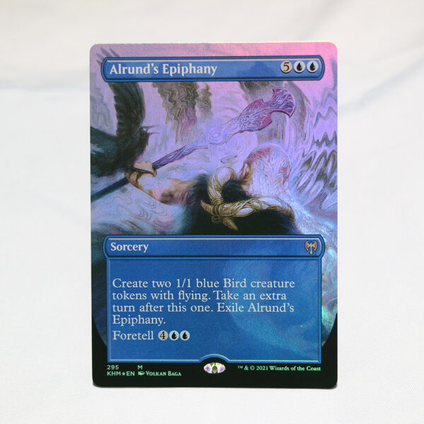 Alrund's Epiphany extended Kaldheim (KHM) foil