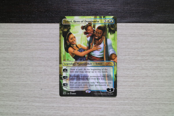 Teferi, Hero of Dominaria Secret Lair Drop (SLD) hologram