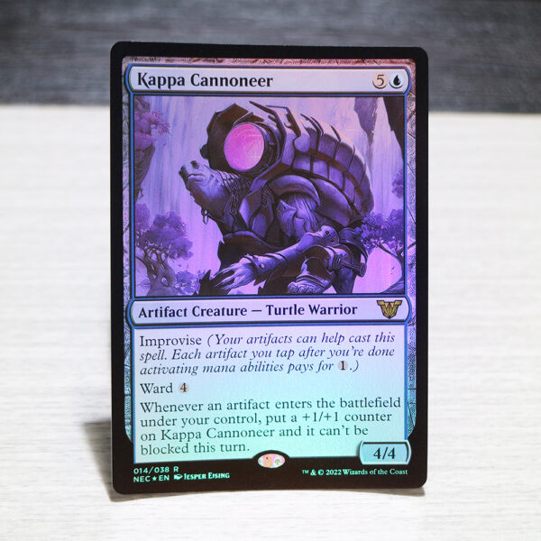 Kappa Cannoneer Kamigawa: Neon Dynasty Commander NEC foil