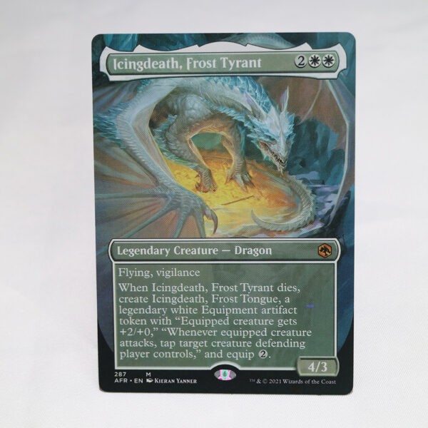 Icingdeath, Frost Tyrant extended art Adventures in the Forgotten Realms (AFR) hologram