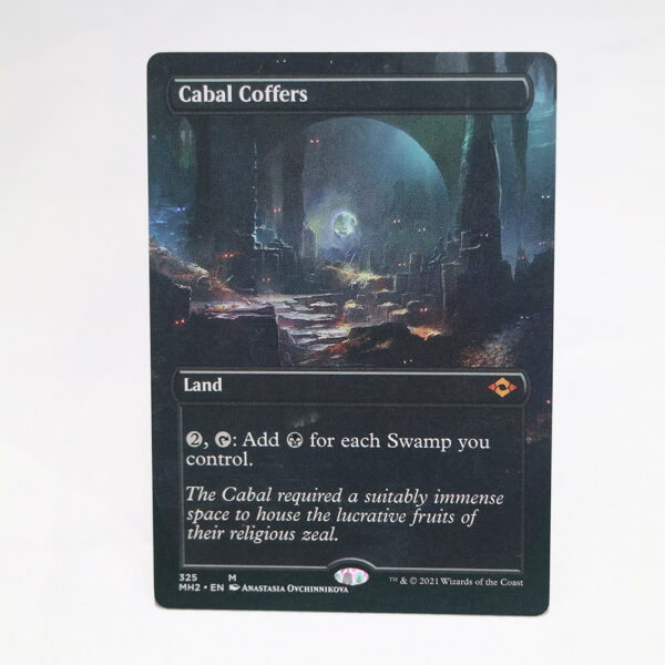 Cabal Coffers extended art Modern Horizon 2 MH2 hologram