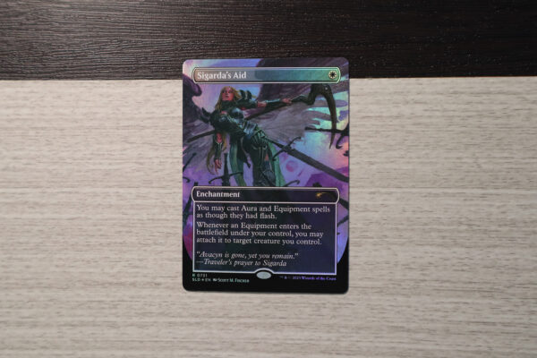 Sigarda's Aid secret Secret Lair Drop (SLD) foil