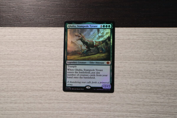 Ghalta, Stampede Tyrant #185 The Lost Caverns of Ixalan (LCI) foil