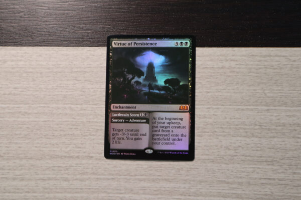 Virtue of Persistence #115 Wilds of Eldraine (WOE) foil