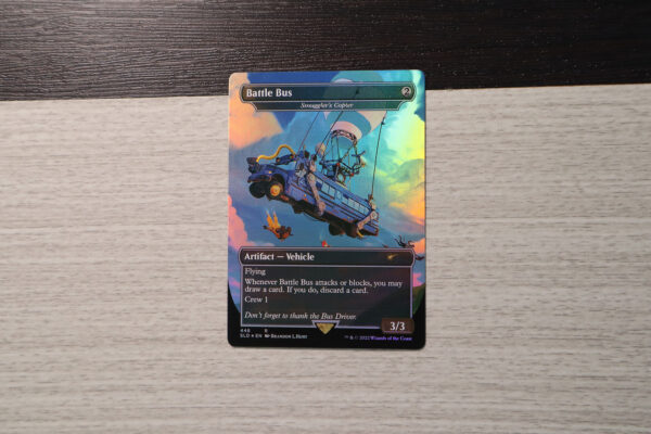 Smuggler's Copter Battle Bus #446 Secret Lair Drop (SLD) foil