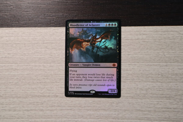 Bloodletter of Aclazotz #92 The Lost Caverns of Ixalan (LCI) foil