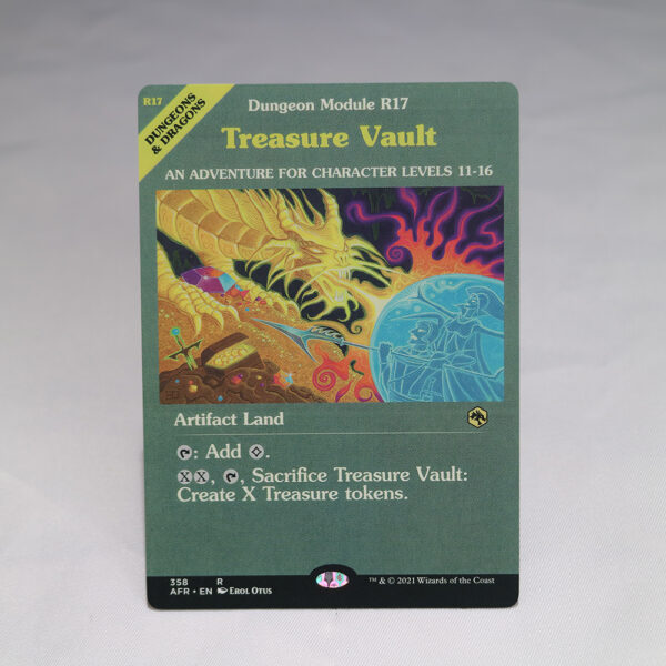 Treasure Vault Adventures in the Forgotten Realms (AFR) hologram