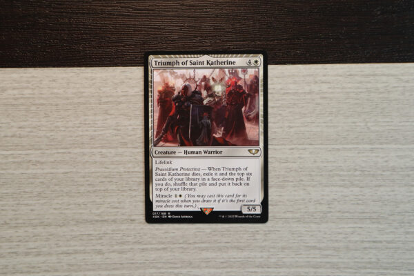 Triumph of Saint Katherine Warhammer 40,000 Commander (40K) hologram