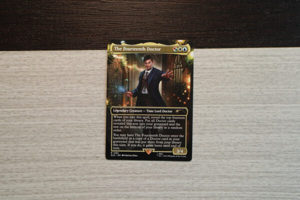 The Fourteenth Doctor #1583 Secret Lair Drop (SLD) hologram