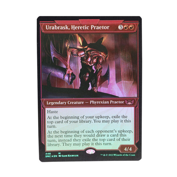 Urabrask, Heretic Praetor Streets of New Capenna (SNC) foil