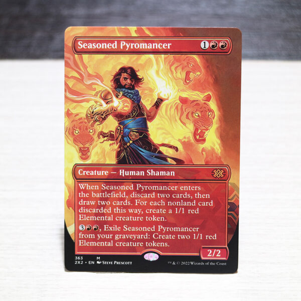 Seasoned Pyromancer #363 Double Masters 2022 (2X2) hologram