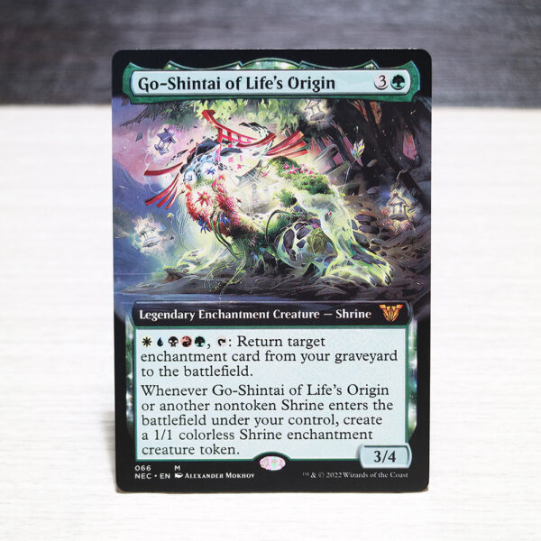 Go-Shintai of Life's Origin #66 Neon Dynasty Commander (NEC) hologram