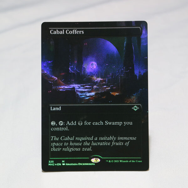 Cabal Coffers extended art Modern Horizon 2 MH2 foil