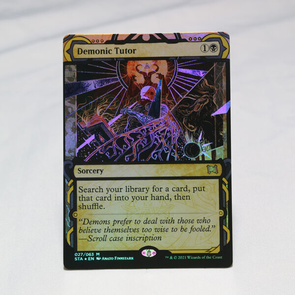 Demonic Tutor English Strixhaven Mystical Archive (STA) English foil