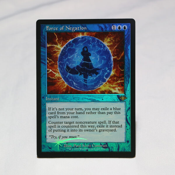 Force of Negation old art Modern Horizons 1 Timeshifts (H1R) foil