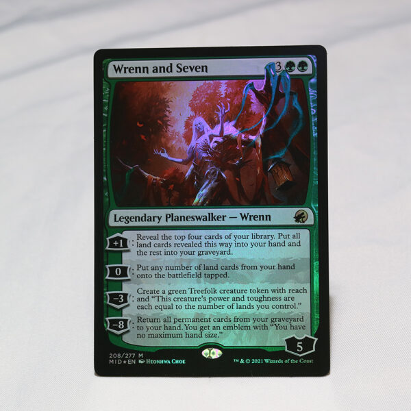 Wrenn and Seven Innistrad: Midnight Hunt (MID) foil