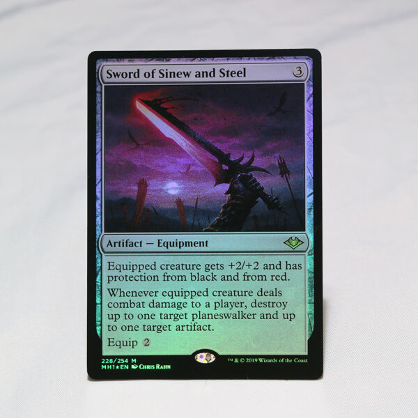 sword of sinew and steel Modern Horizon MH1 foil