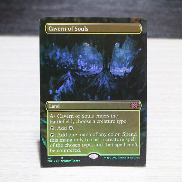 Cavern of Souls #402 English Double Masters 2022 (2X2) foil