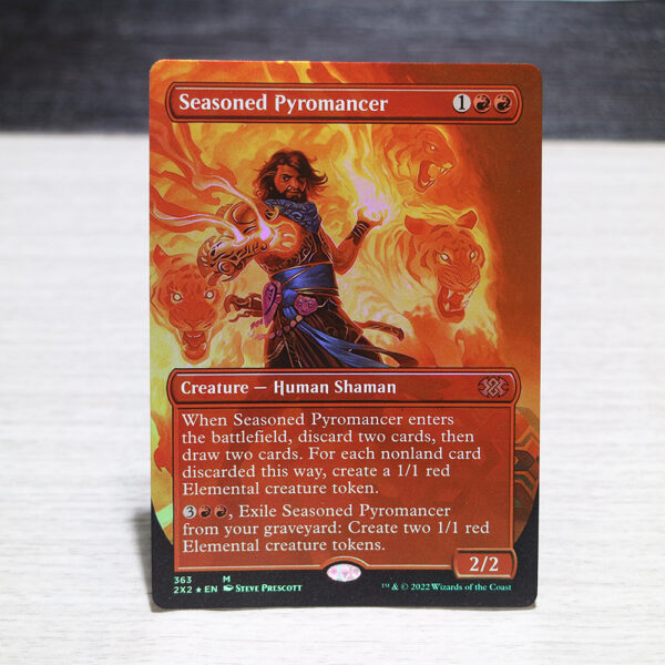 Seasoned Pyromancer #363 Double Masters 2022 (2X2) foil