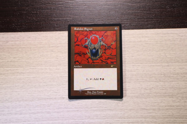 Rakdos Signet SLD Old Style Etched SLD etched foil