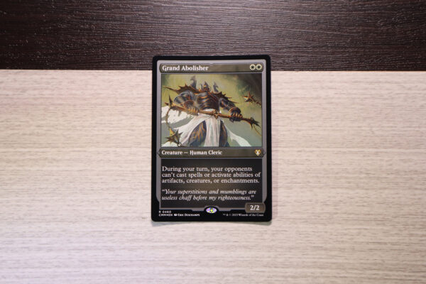 Grand Abolisher #460 Commander Masters (CMM) etched foil