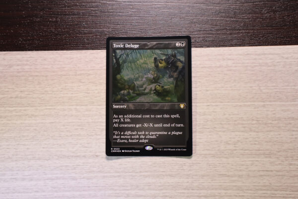 Toxic Deluge Commander Masters (CMM) etched foil