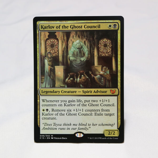 Karlov of the Ghost Council commander 2015 C15 hologram