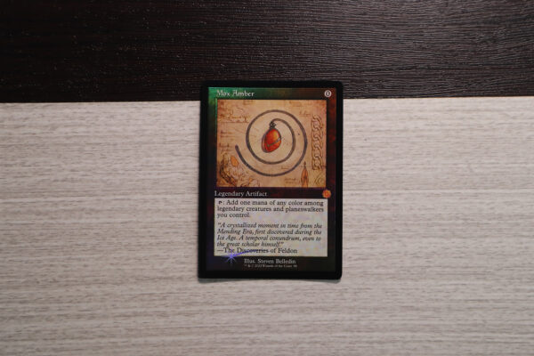 Mox Amber The Brothers' War Retro Artifacts (BRR) Retro frame foil