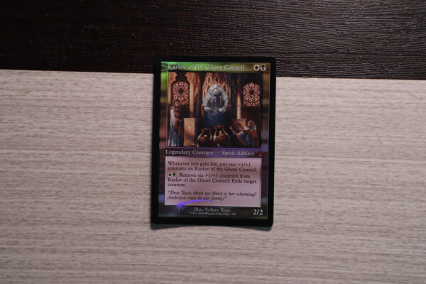 Karlov of the Ghost Council Ravnica Remastered (RVR) Retro frame foil