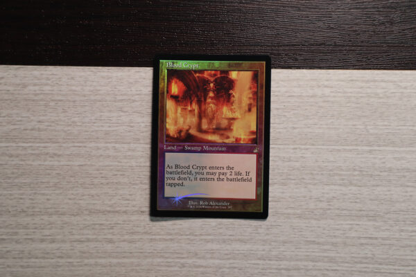 Blood Crypt Ravnica Remastered (RVR) Retro frame foil