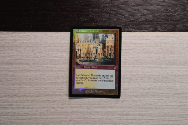 Hallowed Fountain Ravnica Remastered (RVR) Retro frame foil