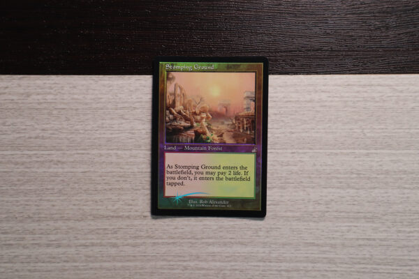 Stomping Ground Ravnica Remastered (RVR) Retro frame foil