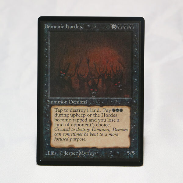 Demonic Hordes B Limited Edition Beta (LEB) normal