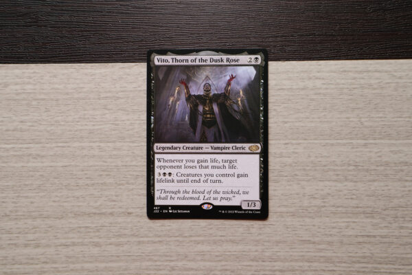 Vito, Thorn of the Dusk Rose #487 Jumpstart 2022 (J22) hologram