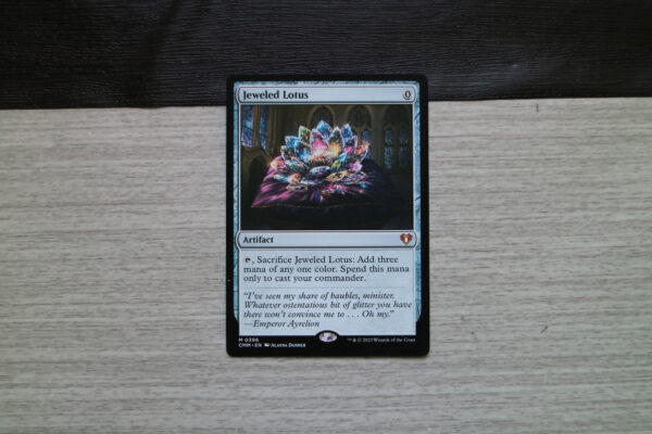 Jeweled Lotus #396 Commander Masters (CMM) hologram