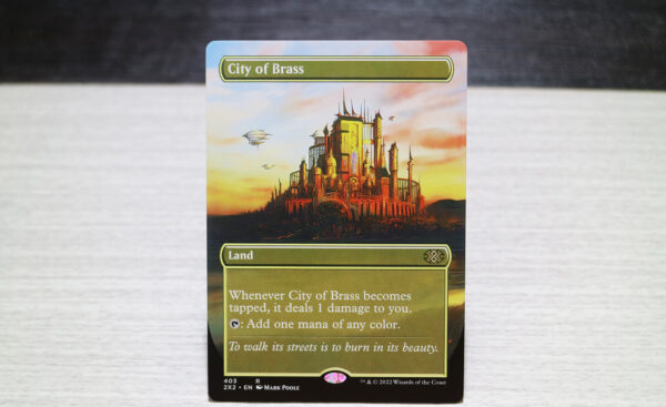 City of Brass #403 Double Masters 2022 (2X2) hologram