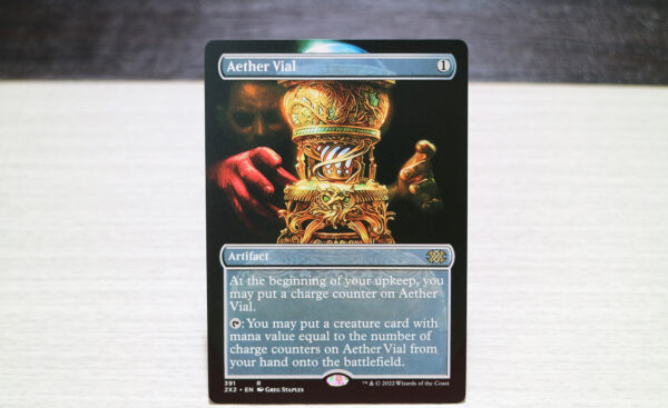 Aether Vial #391 Double Masters 2022 (2X2) hologram