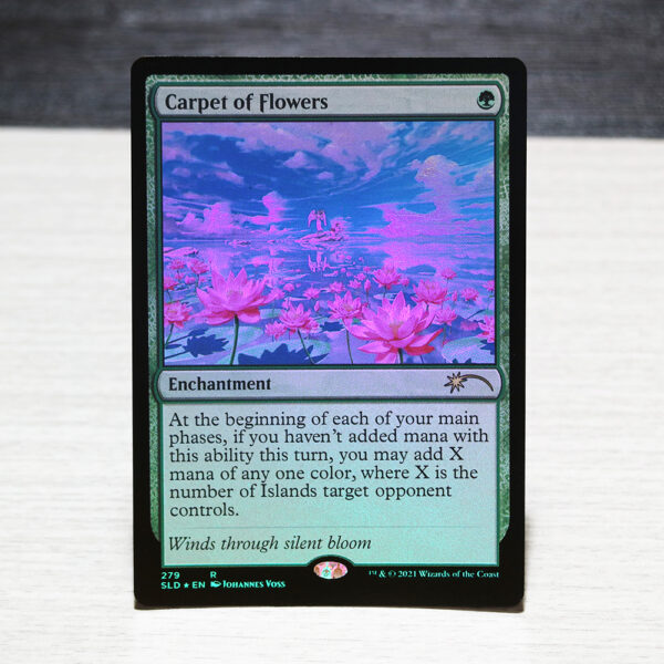 Carpet of Flowers Secret Lair Drop (SLD) foil