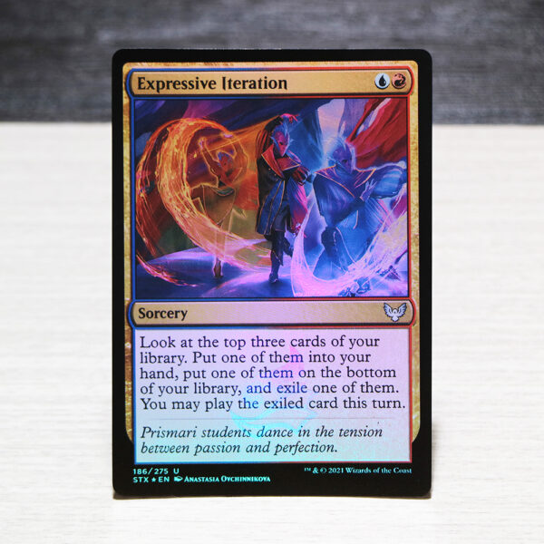 Expressive Iteration Strixhaven: School of Mages (STX) foil