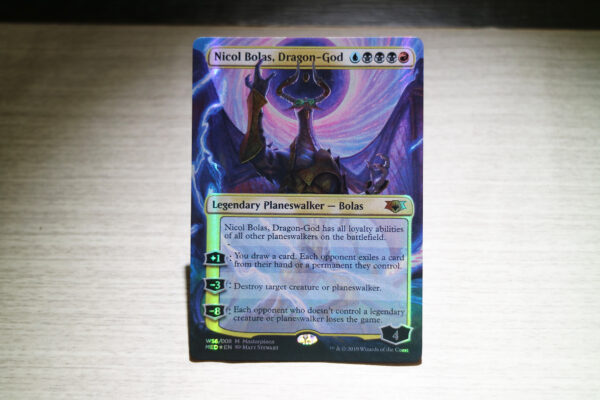 nicol bolas, dragon god MED Mythic Edition foil