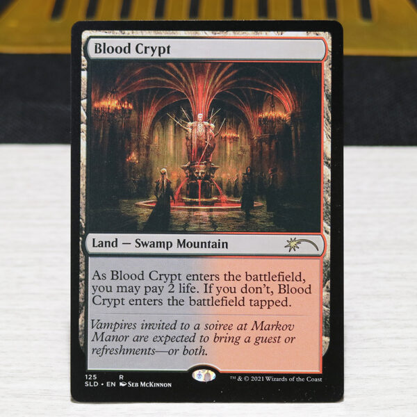 Blood Crypt Secret Lair Drop (SLD) hologram