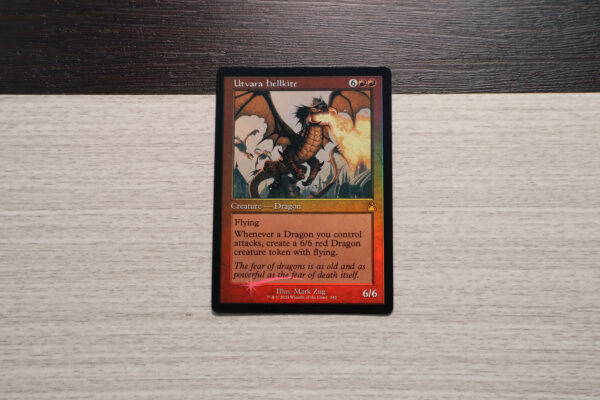 Utvara Hellkite Ravnica Remastered (RVR) Retro frame foil